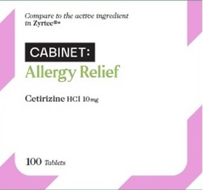 Cetirizine 100 CT.jpg image description - Cetirizine 100 CT